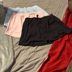 Old Navy Kids Skorts - Black, Pink, Light Blue